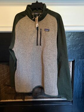 NWT Patagonia Better Sweater Half-Zip Fleece Pullover Size XL